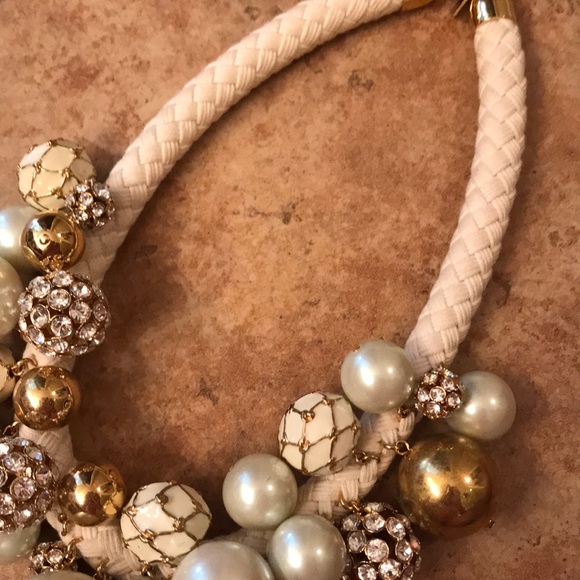 Amazing rope Kate Spade necklace w pearl and gold - Picture 5 of 5